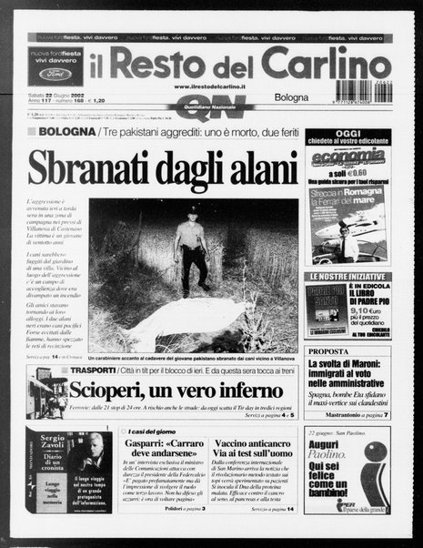 Il Resto del Carlino : giornale dell'Emilia